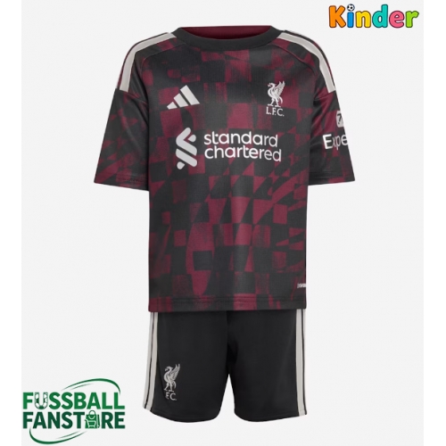 Liverpool Florian Wirtz #7 Replik 3rd trikot Kinder 2026-27 Kurzarm (+ Kurze Hosen)